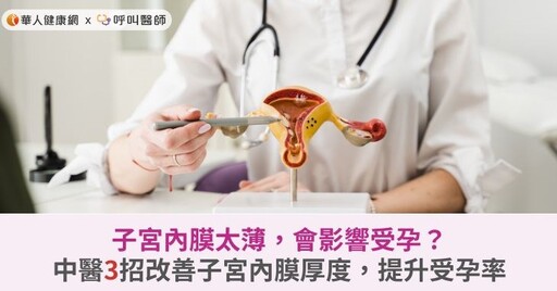 子宮內膜太薄，會影響受孕？中醫3招改善子宮內膜厚度，提升受孕率