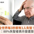 全世界每3秒即有1人失智！調查：88%失智者表示曾遭受歧視