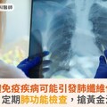 自體免疫疾病可能引發肺纖維化！醫籲：定期肺功能檢查，搶黃金治療期