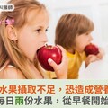 9成學童水果攝取不足，恐造成營養空心！每日兩份水果，從早餐開始