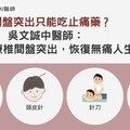椎間盤突出只能吃止痛藥？吳文誠中醫師：4招治療椎間盤突出，恢復無痛人生