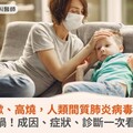 嬰孩咳嗽、高燒不退，人類間質肺炎病毒(hMPV)惹禍！成因、症狀、診斷一次看懂