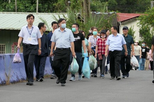 中榮埔里分院攜手響應ESG 舉辦「減塑少塑不留餘蒂」淨街健行活動