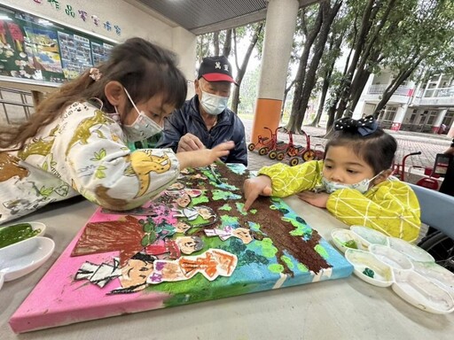 世代共學的美好交會 老幼在地食農共學暨爺奶藝術聯展 於屏基登場