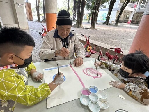 世代共學的美好交會 老幼在地食農共學暨爺奶藝術聯展 於屏基登場