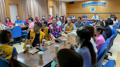 竹市大聖會敬軍 捐贈醫療設備給國軍桃園總院新竹分院