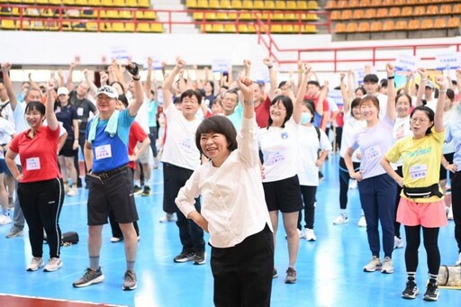 職場動起來！嘉義市「i嘉科技運動會」活力組點燃健康熱潮