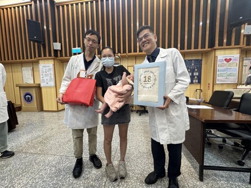 臺大雲林分院成功搶救新生兒先天性橫膈膜疝氣