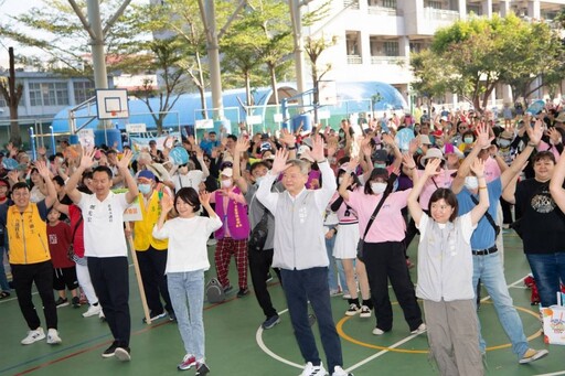 嘉義市千人熱力健走鐵馬道 健康出發 代謝症候群OUT