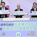 健保啟動ADC早期HER2乳癌術後輔助治療給付 目標減少復發、降低死亡！