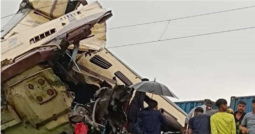 印度大吉嶺「2火車追撞」攀升至15死！鐵路負責人證實：人為失誤