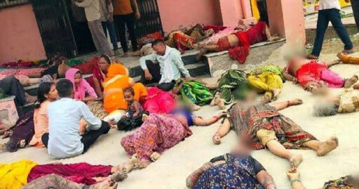 印度教集會釀踩踏意外「116人罹難」 一名男子「母、妻、女」全喪命