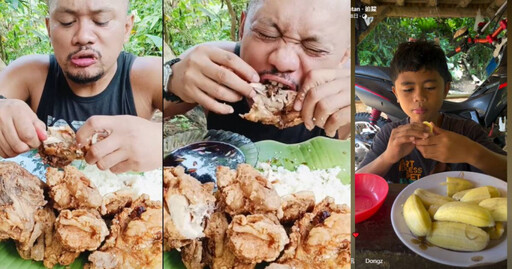菲國吃播網紅狂啃炸雞「中風暴斃」 幼子為生活子承父業繼續吃