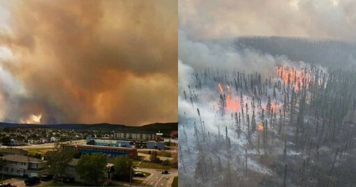 高溫乾燥釀禍！加拿大東北部野火肆虐 9000人被迫撤離家園