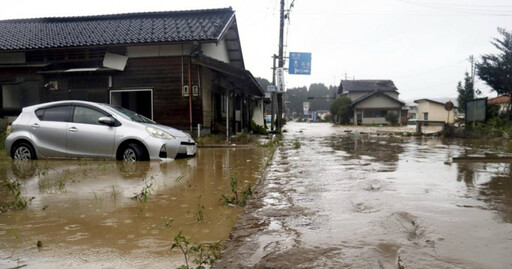 日本石川縣「降歷史性豪雨」！導致1人死亡、10多人失蹤