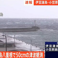 日本外海規模5.9地震「已發布海嘯警報」 第一波抵達八丈島