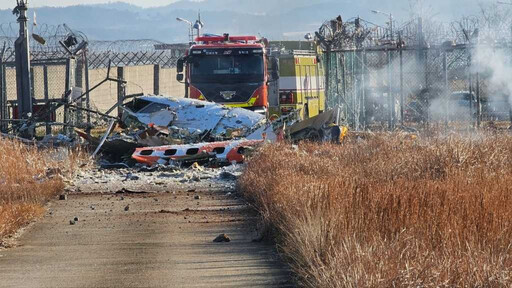 南韓181人客機機腹著陸滑行衝出跑道爆炸 機身斷裂驚悚畫面曝光