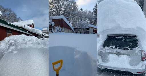 破紀錄寒流夾雪襲擊北海道 12小時積雪破120公分「岐阜積雪達178公分」