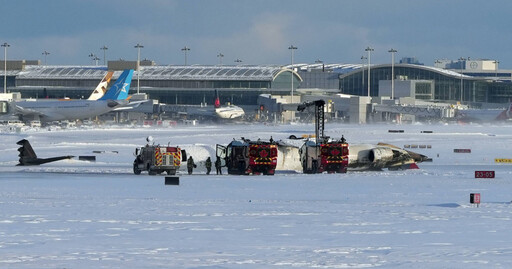 達美航空「大雪中降落翻覆」釀15傷 事故機型、安全記錄曝光