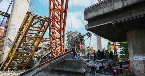 泰國興建中高速公路坍塌 釀5死24傷