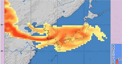 中國沙塵暴侵襲日本！影響範圍擴及全國