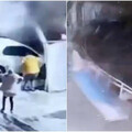 加油站洗車突山崩！一家四口遭活埋「丈夫、2幼女亡」只剩她獨活