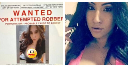 女通緝犯照性感破表!她涉指使哥哥犯案 通緝海報「渾圓雙乳快溢出」