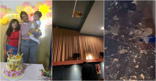 怕!阿根廷媽媽攜女看《絕命終結站》 頭上「電影院天花板」塌了