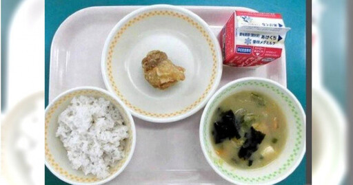日小學營養午餐主菜「一塊唐揚雞」 一票人搖頭:太寒酸