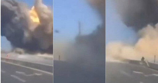 伊朗反擊了!以國建物遭飛彈擊中「秒竄火光、煙塵」 爆炸畫面曝