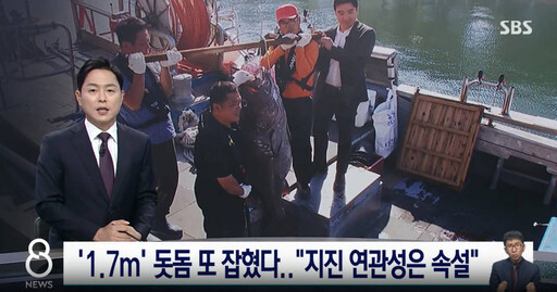 捕到可稱龍王選中之人?今年釜山5度捕獲「傳說級深海魚」 引發韓網「地震前兆」討論