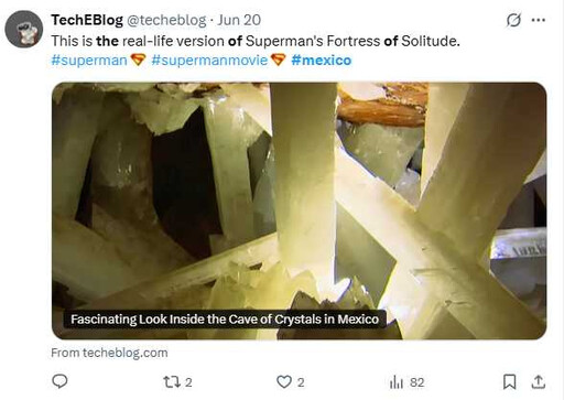 墨西哥地底最致命奇景 水晶洞美得像「自然西斯汀禮拜堂」 數分鐘恐奪命