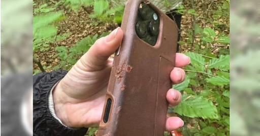這款iPhone太猛了!從800公尺掉落 失主尋獲竟完好無損「順利開機」