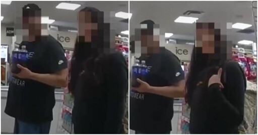 女子超商偷比「國際求救手勢」 員工一看秒懂!警逮捕家暴男