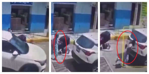 驚悚瞬間拍下!母親低頭滑手機 男童馬路玩耍遭車輾壓「奇蹟撿回一命」