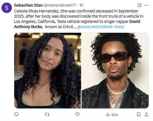 20歲饒舌新星特斯拉藏肢解腐屍!死者為15歲失蹤少女 手上與他有相同刺青