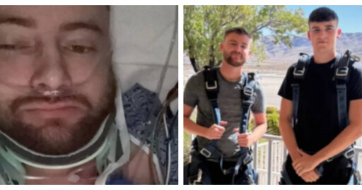 墜3千公尺還活著！他生日跳傘變惡夢 高速墜地「骨折內傷」奇蹟撿命