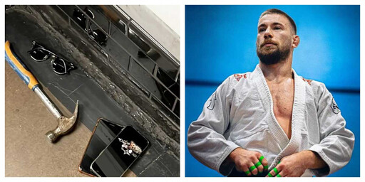 柔術金牌出手！倫敦地鐵搶匪秒倒地 還被搜出鐵鎚和Hello Kitty手機殼