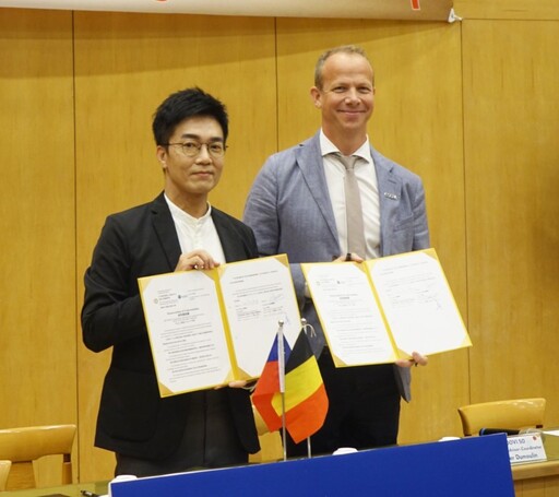 中山工商與比利時COOVI中學簽MOU 首創臺比技職教育交流合作計畫