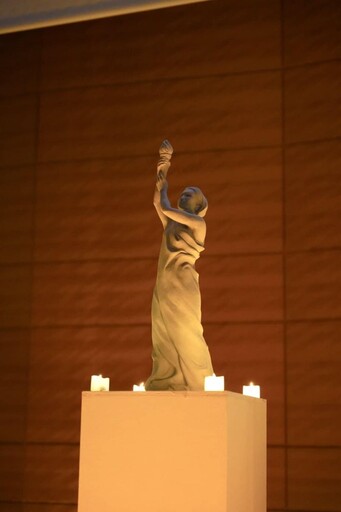 六四35周年／日本追悼集會在國會舉辦 現場豎立民主女神像