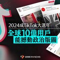 菱視角／2024成TikTok大選年 全球10億用戶能撼動政治版圖