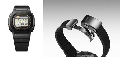 卡西歐將發布MR-G表款標志性外形，Dura Soft表帶佩戴舒適