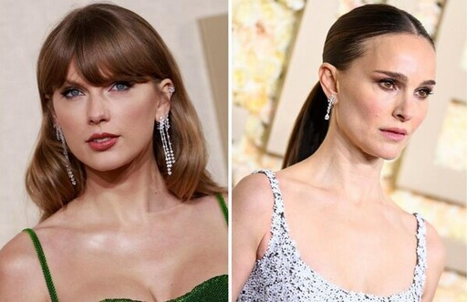Taylor Swift 和 Natalie Portman 在 2024 年金球獎頒獎典禮上佩戴 De Beers 珠寶綻放光彩