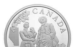 加拿大皇家鑄幣廠為紀念黑人歷史，發行紀念亞伯達省安博谷開拓者的銀幣
