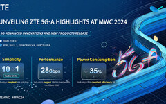 中興通訊5G-A十大創新產品及方案亮相MWC2024