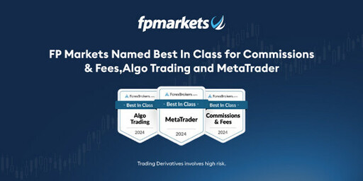 FP Markets 獲頒最佳佣金及費用、算法交易和 MetaTrader 獎項