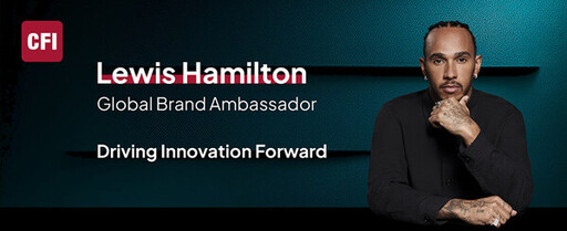 推動創新向前：CFI 歡迎七屆 Formula 1™ 世界冠軍 Lewis Hamilton 成為全球品牌大使