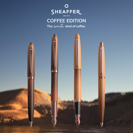 Sheaffer Coffee Edition 推出，揭示寫作與咖啡之間的聯繫