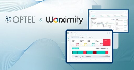 OPTEL 與 Worximity 攜手合作，利用即時 OEE 解決方案提升生產線效能