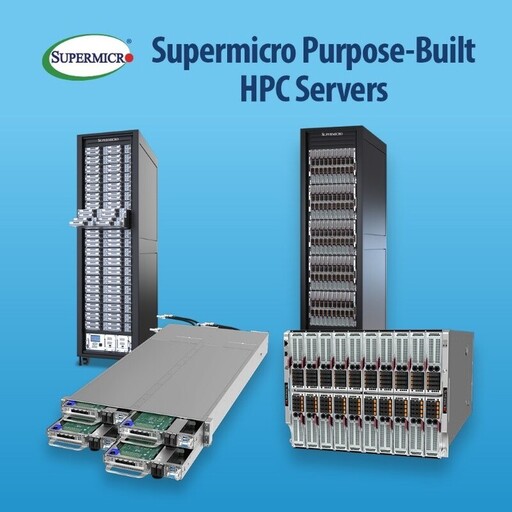 Supermicro 在 SuperComputing 2024 展示最大的 HPC 最佳化多節點系統產品組合